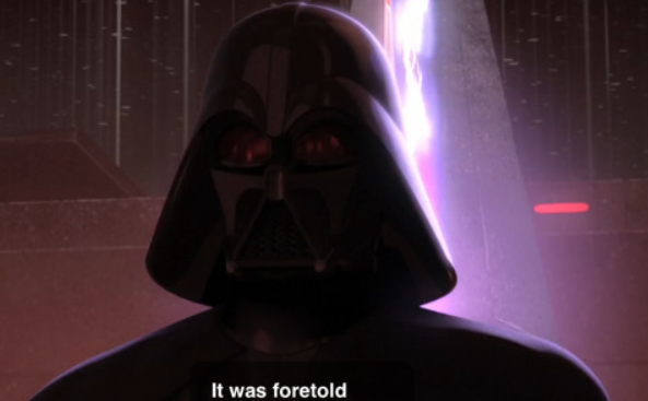 vader it was foretold
